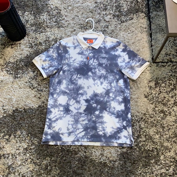 Nike | Shirts | Nike Tie Dye Golf Polo 